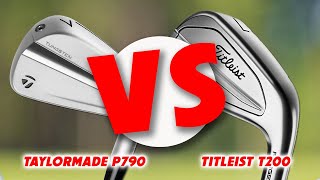 Taylormade P790 VS Titleist T200 NEW MODELS for 2024 [upl. by Weinhardt]