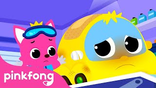 HandyDandy Car Mechanic  Job Songs for Kids  Occupations  Pinkfong Songs for Children [upl. by Lienahs]