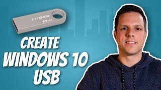 How to create a Windows 10 Installation USB [upl. by Willdon616]