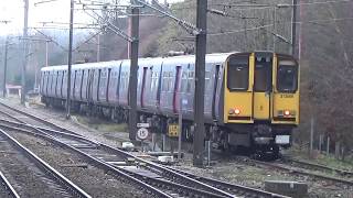 Britains RailwaysClass 313 EMUs at Enfield Chase amp Hertford North 12 January 2018 [upl. by Lechner]