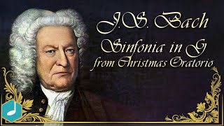 JS Bach  Sinfonia in G from Christmas Oratorio [upl. by Magena]