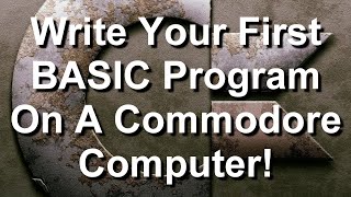 WRITE YOUR FIRST BASIC PROGRAM ON A COMMODORE 64 128 PET C16 PLUS4 VIC20 GOTO PRINT  Episode 2502 [upl. by Alleunamme]