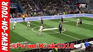 Promi Kick 2018 Schauinslandreisen Cup Spiel in voller Länge  Sophia Thomalla und Lukas Podolski [upl. by Alarick]