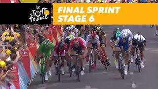 Finish  Stage 6  Tour de France 2017 [upl. by Nylireg881]