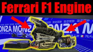 F1 2023  Ferraris F1 Engine  DETAILED LOOK [upl. by Kayla]