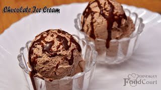 Chocolate Ice Cream Recipe Easy Homemade Chocolate Ice Cream Ice Cream Recipes [upl. by Jordon]