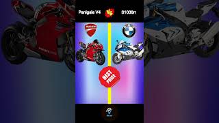 Ducati Panigale V4 Vs Bmw S1000rr Bike Comparison 😈💪🏻 ducati bmws1000rr shorts [upl. by Nileve]