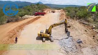 Moroto Lokitanyala Road Project Progress May 2024by UNRA InHouse Construction Supervision Unit [upl. by Darej]