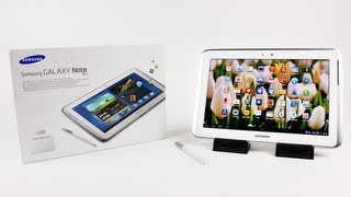 Samsung Galaxy Note 101 Unboxing amp Review Galaxy Note 101 N8000 3G 16GB  Unboxholics [upl. by Bastian464]