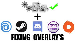 RTSS Rivatuner Statistics  Steam Overlay Fix 2021 Epic\Uplay\GOG\Discord\BattleEye\Origin [upl. by Atok]