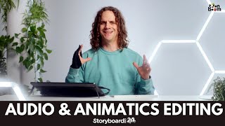 Storyboard Pro 24  Audio amp Animatics Editing [upl. by Refeinnej464]