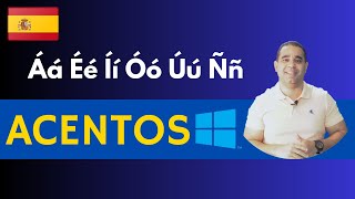 Como poner ACENTO en Windows  BUENA ORTOGRAFÍA ✅ [upl. by Orling]