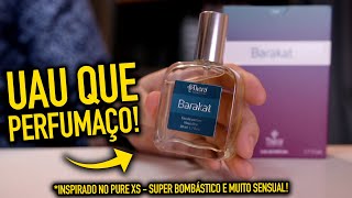 UAU QUE PERFUMAÇO BOMBÁSTICO e MEGA SEDUTOR  Barakat  Thera Inspirado no Pure XS PACO RABANNE [upl. by Martz]