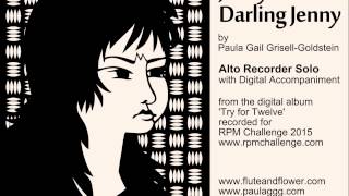 Jenny Darling Jenny Alto Recorder Solo [upl. by Darius]