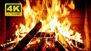 🔥 Cozy Fireplace 4K 12 HOURS Fireplace with Crackling Fire Sounds Crackling Fireplace 4K [upl. by Tegirb684]