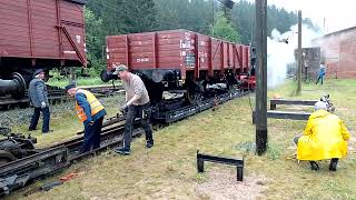 Rollwagengrube Schönheide Rollwagen sächsische IVk 99 584 Juli 2024 [upl. by Tenenbaum252]