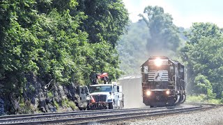 Railfanning emsworth and homestead Pa [upl. by Zora]