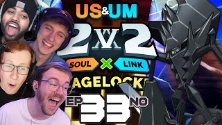 A SPICY CAGE MATCH  Pokemon USUM 2v2 Randomized Soul Link Cagelocke • 33 [upl. by Yeoz467]