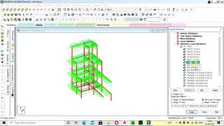 STAAD PRO TUTORIAL 6Dynamic response spectrum analysis II2021 [upl. by Gokey]