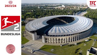 2 Bundesliga Stadiums 202324 [upl. by Guenna]