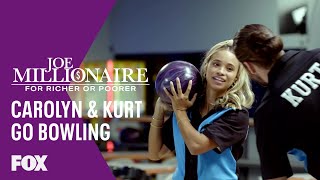 Carolyn Picks Bowling With Kurt  Season 1 Ep 2  JOE MILLIONAIRE FOR RICHER OR POORER [upl. by Stilla]