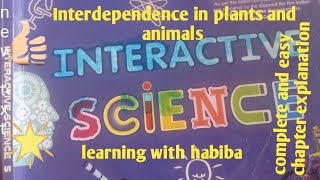 class5 icsce boardchapter explanationInterdependence in 🌴plants and🦣 animal living and non living [upl. by Gould228]