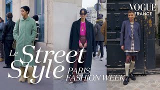 Comment shabiller pour la Paris Fashion Week  Ft Ellie Delphine  LE STREET STYLE  Vogue France [upl. by Torrlow]