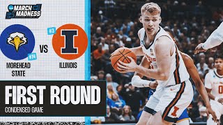 Illinois vs Morehead State  First Round NCAA tournament extended highlights [upl. by Ludvig230]