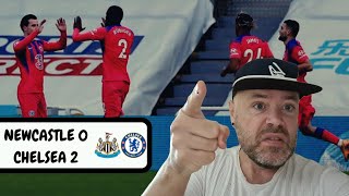 PSS POOR AGAIN  NEWCASTLE UNITED 02 CHELSEA [upl. by Prosperus836]