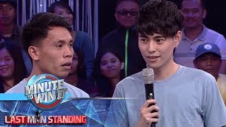 Minute To Win It Yamyam at Fumiya nakausap si Big Brother sa Minute To Win It [upl. by Neelehtak]