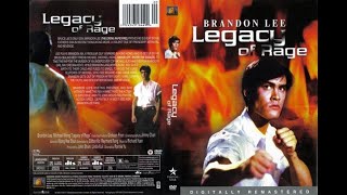 1986 Legacy Of Rage DVD Original BRANDON LEE [upl. by Anilad718]