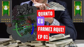 Tibia  resultado de duas horas de farm nas boquinhas de feyrist Qto eu farmei aqui [upl. by Assirialc]