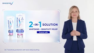 Sensodyne Clinical White Toothpaste Educational Video for HCPs [upl. by Aslin]