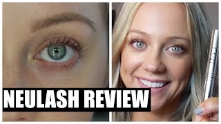 How I Grew My Lashes  Neulash Review  Before and After Pics [upl. by Ailuj635]