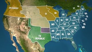 How The US Map Has Changed In 200 Years [upl. by Boyer306]