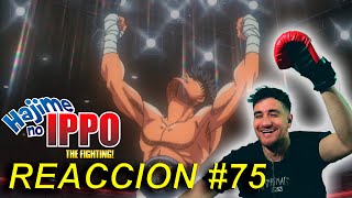 REACCION a HAJIME NO IPPO Cap 75  ElGoren [upl. by Aden]