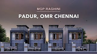 MGP Raghini  Padur Independent House For Sale  3 BHK Villa in Chennai villa house padur sale [upl. by Teerprah]