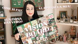 Come fare una vision board che funziona davvero ❣️ [upl. by Rivalee]