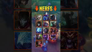 ALL the BUFFS NERFS amp Changes in Patch 1420 📈📊 league leagueoflegends riotgames lol shorts [upl. by Aeneus]