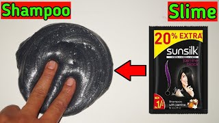 How to make slime with shampoo l How to make slime at home with shampoo l Shampoo Slime ASMR [upl. by German]