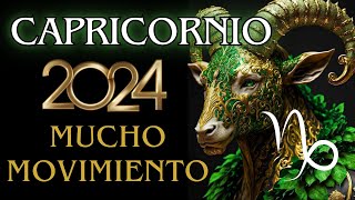 CAPRICORNIO ♑ 2024  AMOR DINERO Y SALUD [upl. by Airrehs]