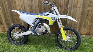 2022 Husqvarna Tc85 RAW 2 Stroke Sounds [upl. by Hola324]