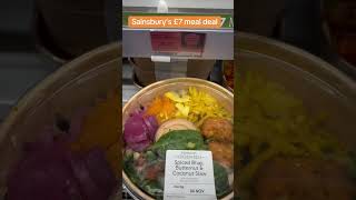 Sainsbury’s £7 meal deal sainsburys [upl. by Annol]