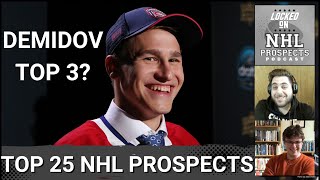 Top 25 NHLAffiliated Prospects  2024 Offseason Edition [upl. by Nodnorb]