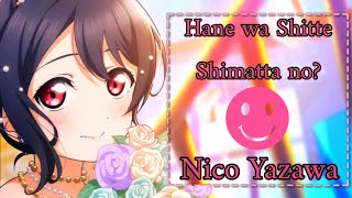 🌃Hane wa Shitte Shimatta no🌃by Nico YazawaRomajiArabicEnglish [upl. by Harmon]