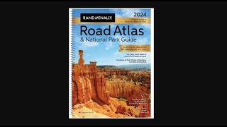 Rand McNally 2024 Road Atlas amp National Park Guide [upl. by Orsola759]