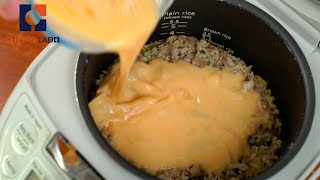 Rice Cooker Japanese Fried Rice Recipe [upl. by Icyac]