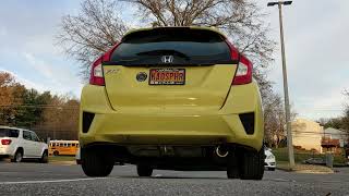 2015 Honda Fit Exhaust [upl. by Yenobe]