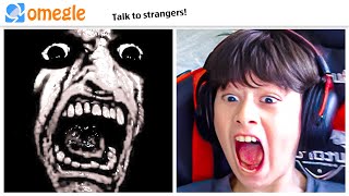 ULTIMATE JUMPSCARE TROLLING on OMEGLE [upl. by Rolecnahc]