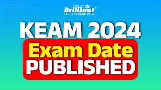 KEAM 2024  Exam Date Published [upl. by Seugram]